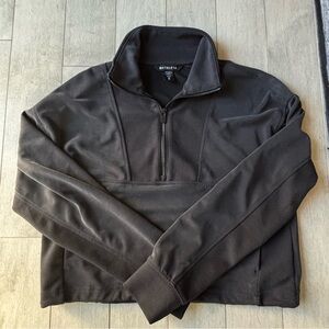 Athleta Seasoft Rib 1/4 Zip Popover